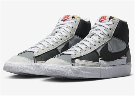 nike blazer schwarz grau|nike blazer 77.